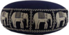 Meditationskissen Elefanten, blau